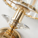 Jmzm Glass Wall Lamp Luxury Copper Indoor Wall Light Decor LED Nordic Sconce For Dining Living Room Bedroom Restroom Aisle Stair