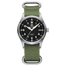 Diver Mechanical Dive Watch For Men Leather Sapphire Crystal Business Men&