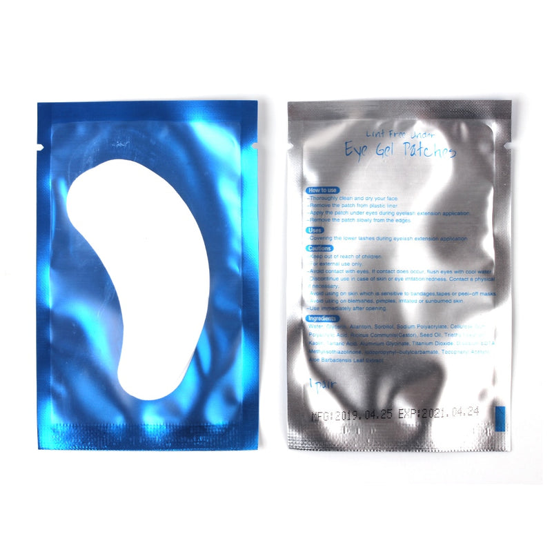 Almohadillas para debajo de los ojos de alta calidad, parches de papel para extensiones de pestañas, pegatinas para puntas de ojos, envolturas, herramientas de maquillaje, almohadillas baratas para debajo de los ojos