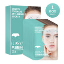 Ilisya Forehead Furrow Patch Anti-wrinkle Line Removal Stickers Frown Lines Hydrogels Anti-aging Moisturizng Patch Skin Care