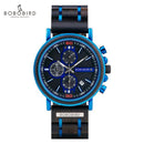 Bobo Bird, relojes para hombre, reloj de pulsera para hombre, relojes de pulsera de cuarzo para hombre, cronógrafo masculino, reloj luminoso Orologio Uomo, regalo personalizado