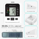 Blood Pressure Meter Monitor Upper Arm Automatic Digital Blood Pressure Monitor Cuff BP Machine Pulse Rate Monitoring Meter