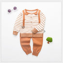 spring and autumn sweater suit, newborn cardigan jacket, baby knitwear 7
