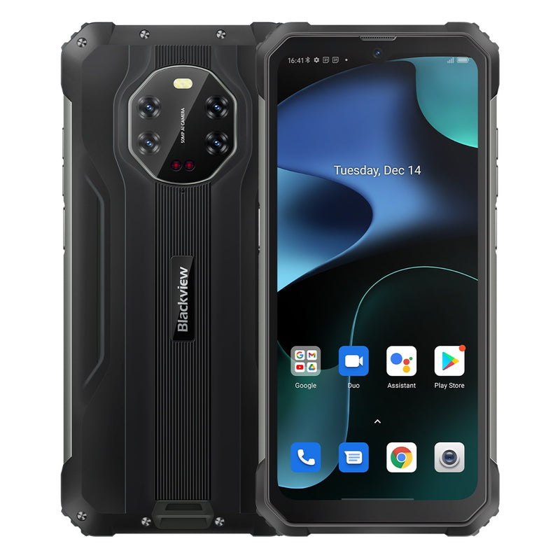 [En Stock] BLACKVIEW BV8800 Smartphone resistente 90Hz Pantalla 8GB + 128GB Helio G96 8380mAh 50MP Cámara Teléfono móvil Versión global