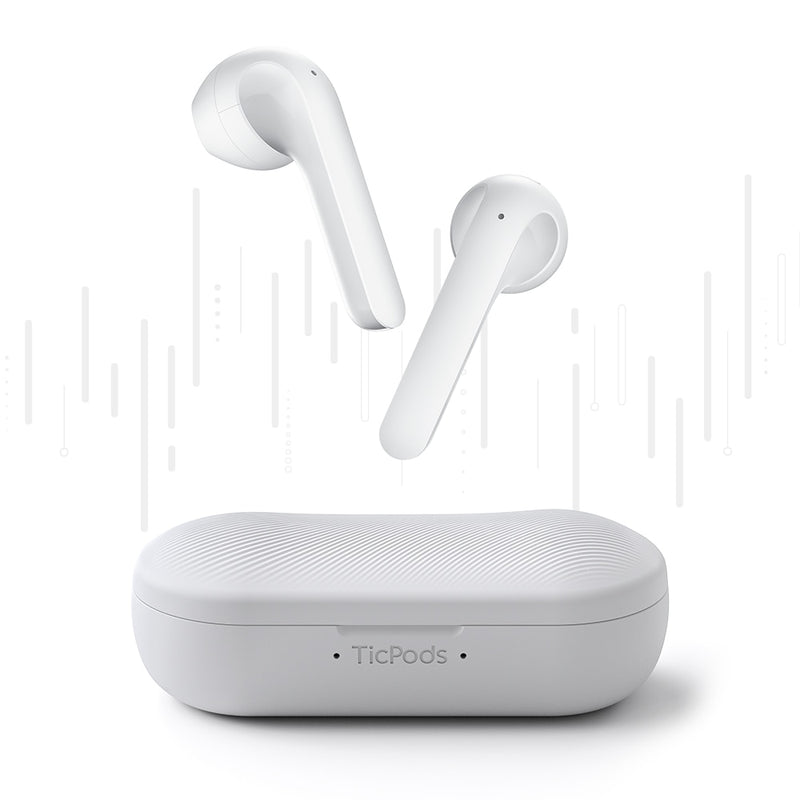 TicPods 2 Pro True Wireless Bluetooth Earbuds In-Ear Detection Superior Sound Quality Touch/Voice/Gesture Control 4PX Waterproof