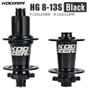 NEW Koozer XM490 PRO Hubs 4 Bearing MTB Mountain Bike Hub Rear 10*135mm QR100*15 12*142mm Thru 32 Holes Disc Brake Bicycle Hub