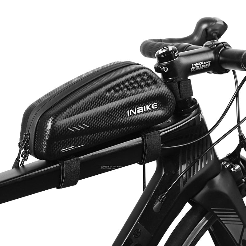 INBIKE Hard Shell Fahrradtasche Wasserdichte Oberrohrtasche Regendicht Kapazität MTB Fahrrad Vorderrahmentasche Fahrradzubehör IB297