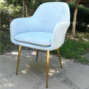 Silla de comedor moderna INS, silla de ocio, sillón, arte de tela, muebles de sala de estar personalizados, decoración, sofá, salón