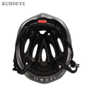 Bicycle Helmet LED Turn Signal Tights Rechargeable Intergrally-molded Cycling Helmet Mountain Road Bike Helmet Sports Safety Hat