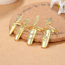 New Fashion Creative Opening Ring Flower Crystal Female Nail Cover Ring Set Jewelry Bridal Wedding Ring Wholesale