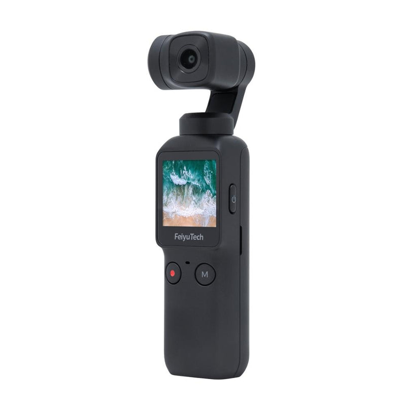 Feiyu Pocket 3-Achsen Pocket Gimbal Kamerastabilisator 4K HD 120° Weitwinkel Integrierte Wi-Fi-Steuerung An Smartphone anbringbar