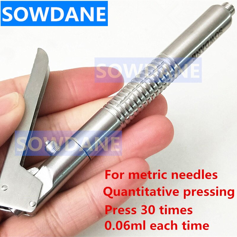 Dental Stainless Steel INTRALIGAMENTAL SYRINGE PEN-STYLE ASPIRATING 1.8ML Dental Surgical Instrument Dental Injector Tool