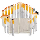 Kainuoa 32Pcs Makeup Set Foundation Eye Shadows Lipsticks Powder Highlight Conceal Brushes Professional Makeup Tool Kit With Bag