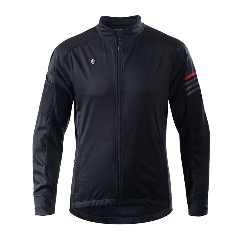 RION Mens Spring Thermal Cycling Jackets MTB Bike Coat Bicycle Clothing Long Sleeve Cycling Jerseys Ciclismo Jacket  with Pocket