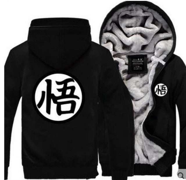 Herbst Winter Jacken Anime Sweatshirt Herrenmode Streetwear Fleece Hoody Herren Sportswear Jacke