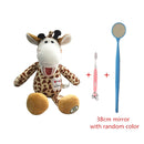 Muñecos de peluche dentales, animales de peluche, dibujos animados, juguetes de Navidad para niños, aprendizaje, cepillado, juguetes educativos suaves, regalo de dentista