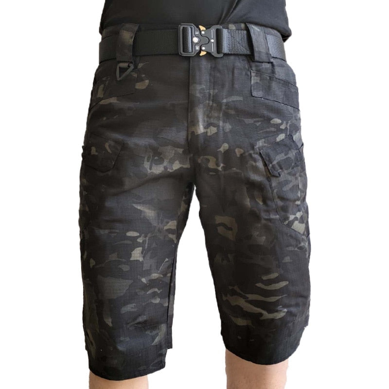 Military Tactical Shorts Men Camouflage SWAT Short Pants Mens Multi-pocket Casual Cargo Shorts Male Clothing Camo Army Training