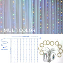3m 100/200/300 LED Curtain String Light Flash Garland Rustic Wedding Party Decoration Table Bridal Shower Bachelorette Home Gift