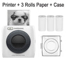 PAPERANG P2 Mini impresora de fotos portátil Bluetooth bolsillo HD impresora de etiquetas térmicas para teléfono móvil teléfono Android iOS