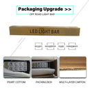 Auxtings 12 '' 22 '' 20 pulgadas 12V 24V todoterreno barra de luz led Spot Flood Combo 20 '' 126W luz de trabajo led para Jeep Car 4WD Truck SUV ATV