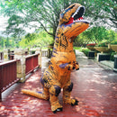 Erwachsene Kinder Dinosaurier Aufblasbare Kostüme T-Rex Anime Anzug Party Cosplay Karneval Halloween Kostüm Für Mann Frau