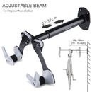 Bicycle Bike Wall Mount Horizontal MTB Road Bicycle Rack Wall Hanger Hooks Holder for Garage Indoor Bike Storage Repair Stand
