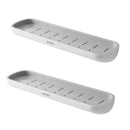 Estante de baño montado en la pared, estante de almacenamiento para inodoro para almacenamiento de cocina, organizador de baño, accesorios de baño para el hogar sin taladro