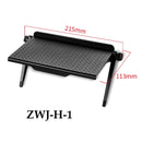 Estante de escritorio KAYQEE, estante de pantalla ajustable, soporte de almacenamiento superior de TV para dispositivos de transmisión, caja de medios, altavoces, decoración del hogar