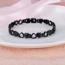 Rainso Fashion Edelstahlarmband für Frauen mit Magnet Energy Bio Health Care Jewerly Armband Wikinger Liebhaber Handkette