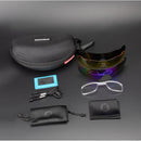 Gafas de ciclismo polarizadas COMAXSUN, gafas de protección para montar en bicicleta, gafas de conducción, pesca, deportes al aire libre, gafas de sol UV 400 3 lentes