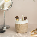 1Pcs Multi Purpose Foldable Plant Bags for Office Desktop Kraft Paper Cosmetic Storage Bag Flower Pot Coats Nordic Style