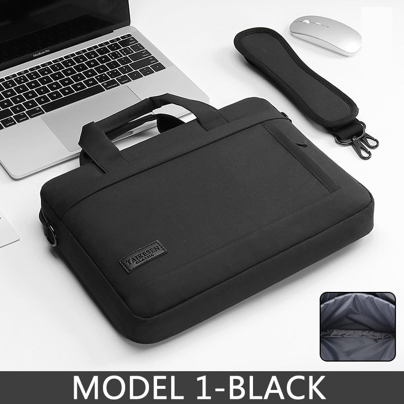 Laptoptasche Hülle Schutzhülle Schultertasche für Pro 13 14 15.6 17 Zoll MacBook Air ASUS Lenovo Dell Huawei Handtasche