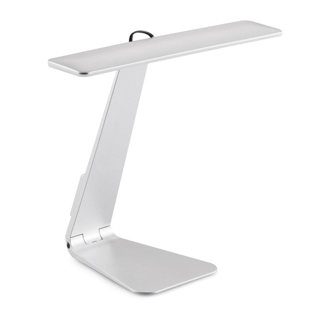 USB Rechargeable Folding Ultrathin Mac Style Desk Lamp Touch Dimming Table Night Light for Children Kids Reading Study