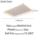 Ceiling LED Lights For Living room Bedroom Fixtures Ring Modern Gold Bedroom Lighting Indoor Home Decoration Plafon Lamp Lustre