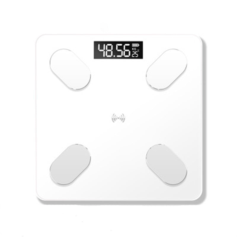 Personenwaage Körperfettwaage LED Digitale Bodengewichtswaage Intelligente BMI-Waage Balance Wireless Bluetooth APP Android IOS