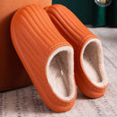 Fashion Women Slippers Winter Warm Fur Slippers Men Women Boys Girls House Shoes Flat Heel Home Indoor Waterproof Female Slipper