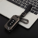 High-end Aerospace zinc alloy car key case Key Cover For Honda Hrv Civic Accord CR-V Fit ODYSSEY CITY JZZE
