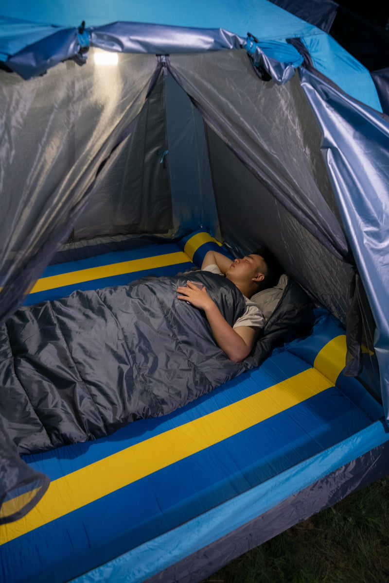 BSWolf Großer Camping-Winterschlafsack, leicht, locker, breiter Schlafsack, lange Größe für Erwachsene, Erholung, Wandern, Tourismus