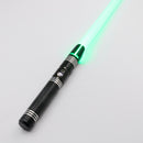 TXQSABER Heavy Dueling Lightsaber Metal Hilt 1 inch Blade 12 Color 10 Fonts Bright Loud Changing  with Blaster FOC Laser Sword