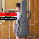 36 39 41-Zoll-Gitarrentaschen Wasserdichter Oxford-Basskoffer Tragbare Gitarrenrucksäcke Verdickter Pad-Rucksack Tragbare feste Tasche XA292M