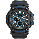 SMAEL 1802 Sport Herrenuhren Top-Marke Luxus Military Quarzuhr Herren Wasserdicht Shock Male Digitaluhr Relogio Masculino