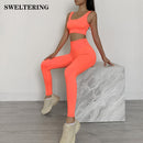 2 piezas de Fitness sin costuras para mujer, traje de Yoga, ropa de realce para gimnasio, conjunto deportivo de entrenamiento, Sujetador deportivo acolchado, mallas de cintura alta, ropa deportiva