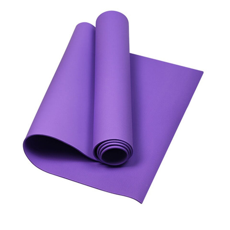 KoKossi Fashion Yoga Mat Size 173x60x0.4cm Non-slip Slimming Exercise Fitness Gymnastics Mat Body Building Esterilla Pilates