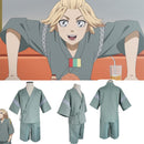 Anime Tokyo Revengers Sano Manjiro Cosplay Kostüm Unisex Tokyo Manji Gang Mikey Jacke Umhang Hose Halloween Party