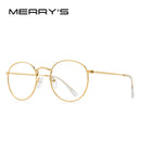 MERRYS DESIGN Classic Round Glasses Frame For Men Women Fashion Myopia Prescription Glasses Frames Optical Eyewear S2547