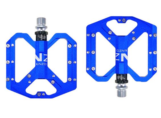 2020 nuevos pedales de bicicleta de montaña antideslizantes plataforma bicicleta pedales de aleación plana 9/16 "3 rodamientos para bicicletas de carretera MTB Fixie