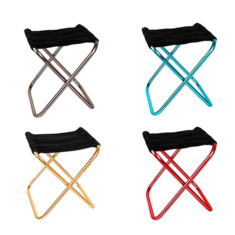 Detachable Portable Folding Chair Outdoor Camping Chairs Beach Fishing Chair Ultralight Travel Hiking Picnic Seat Outdoor Tools