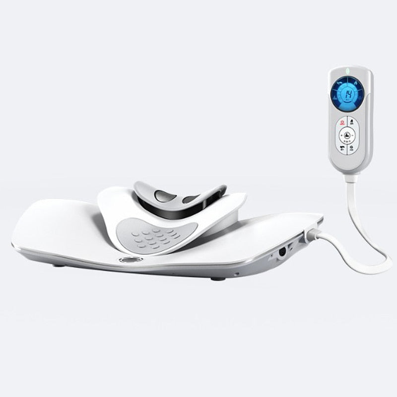 Air Soft Brace Headache Neck Traction Massager Pain Cervical Traction Hot Compress Device Neck Puls Massger