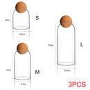 storage glass jar with wooden lid bottle kitchen mason jars with lid glass bottle container cereal dispenser canister