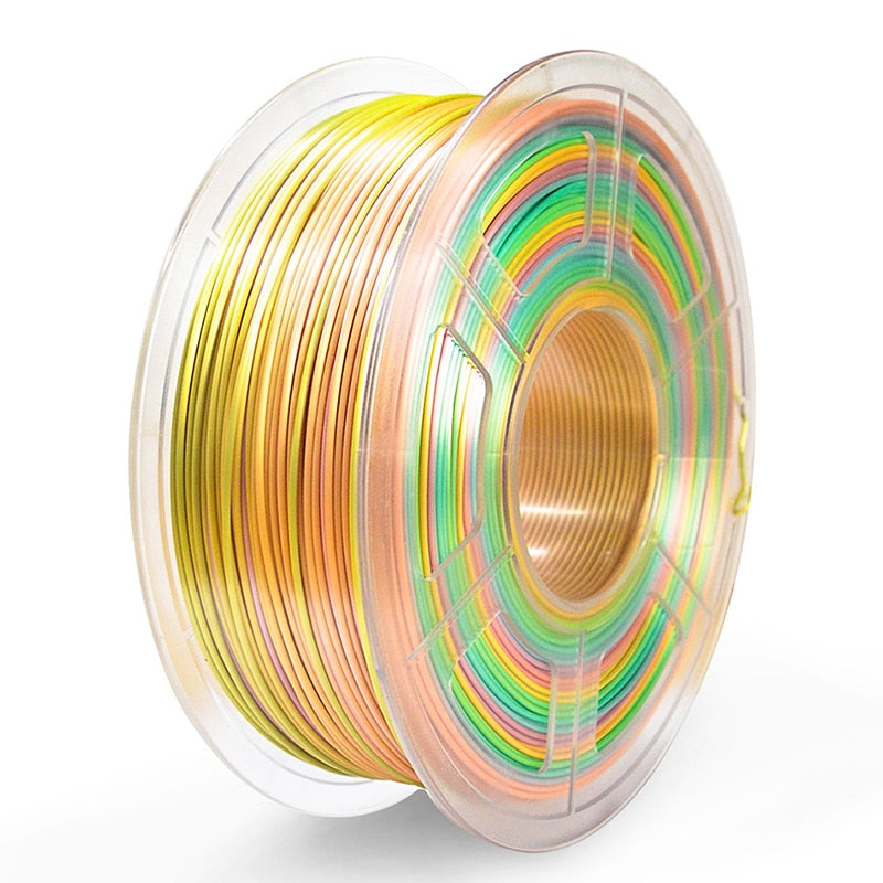 SUNLU SILK PLA 3D Filament 1.75mm 1kg Silk Texture PLA Filament For 3D Printer Smooth Print Materials Eco-friendly 3D Material